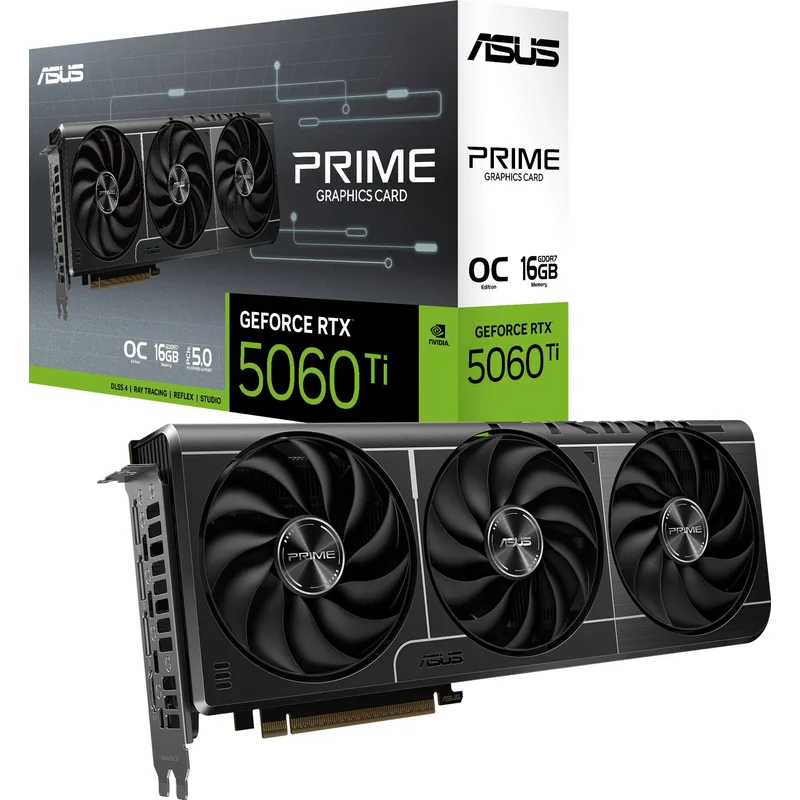 ASUS Prime GeForce RTX 5060 Ti 16GB GDDR7 OC Edition ASUS Prime GeForce RTX 5060 Ti 16GB GDDR7 OC Edition