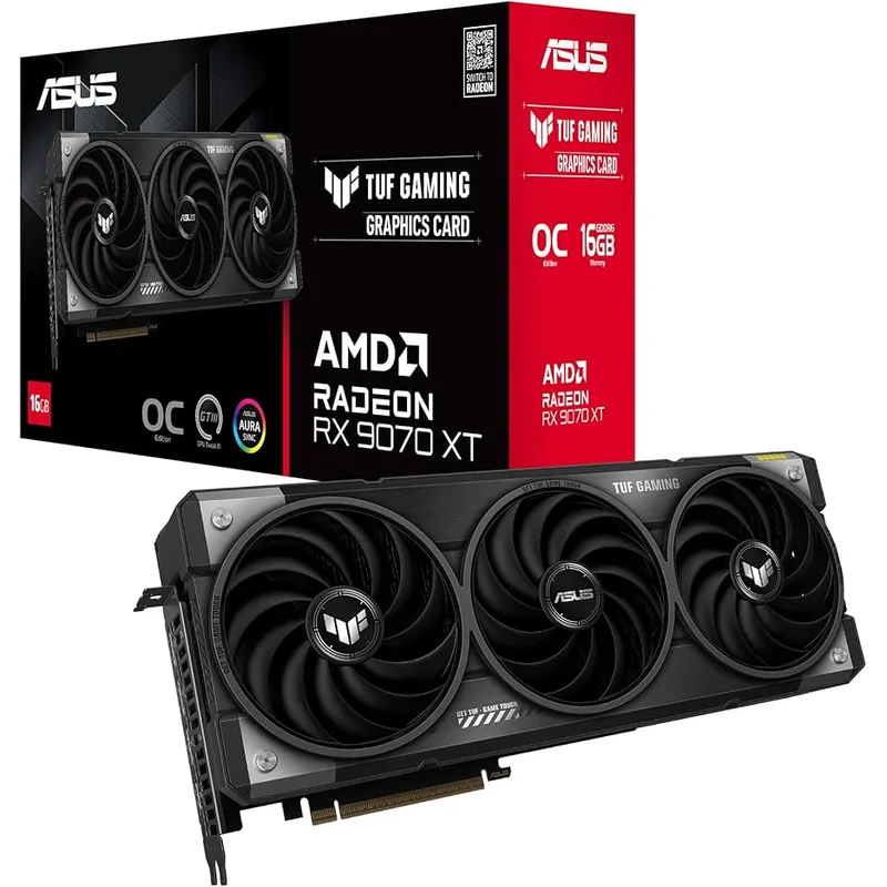 ASUS TUF Radeon RX 9070 XT OC Edition