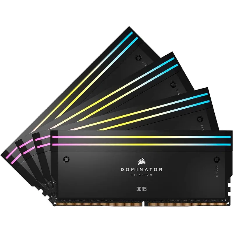 Corsair Dominator Titanium RGB DDR5 64GB (4x16GB) DDR5-6400