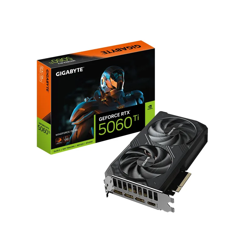 GIGABYTE RTX 5060 Ti WINDFORCE 8G GIGABYTE RTX 5060 Ti WINDFORCE 8G