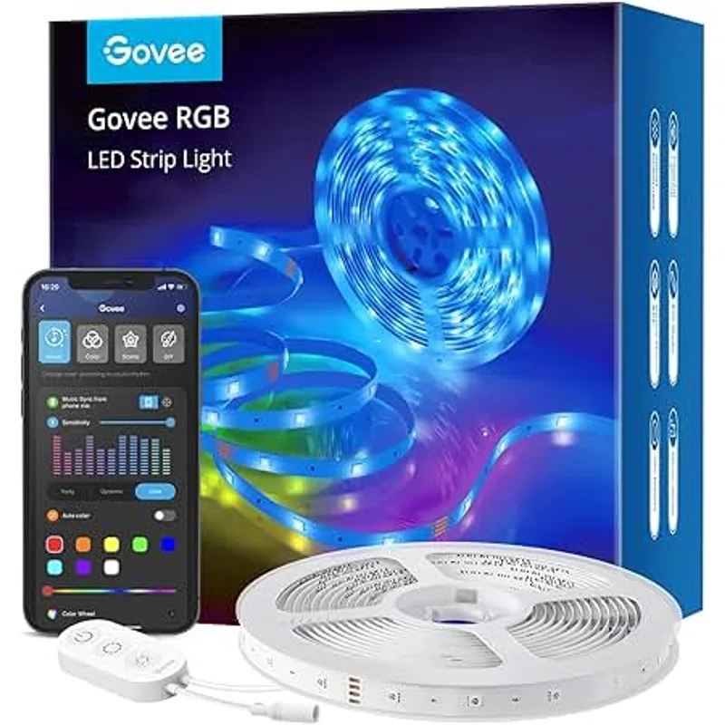 Govee Smart RGB LED Strip Lights (16.4 ft) Govee Smart RGB LED Strip Lights (16.4 ft)