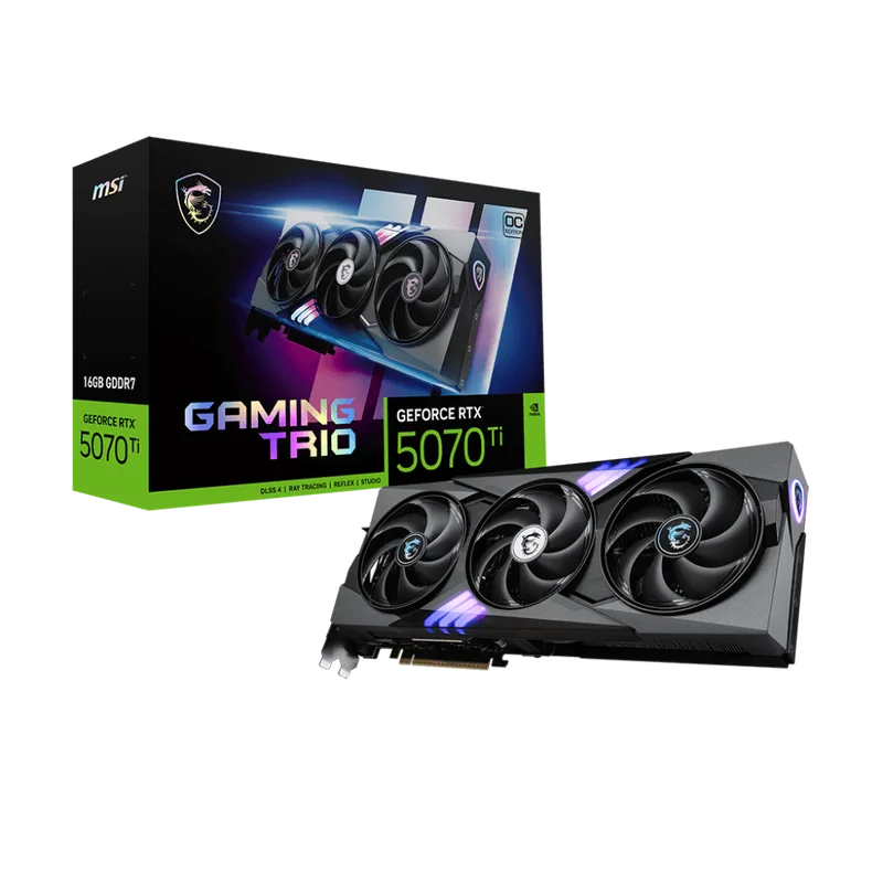 MSI GeForce RTX 5070 Ti 16G Gaming Trio OC Plus