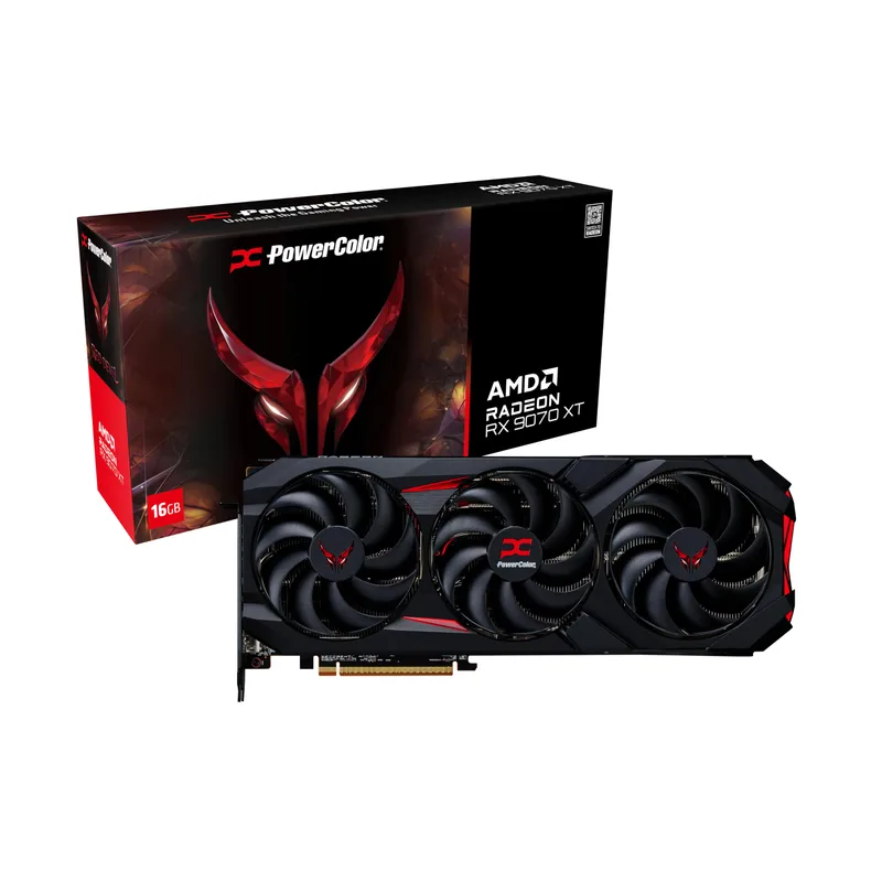 PowerColor Red Devil AMD Radeon RX 9070 XT 16GB GDDR6 PowerColor Red Devil AMD Radeon RX 9070 XT 16GB GDDR6