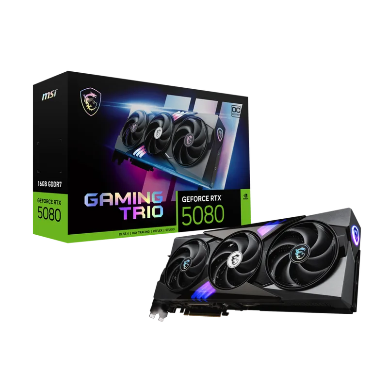 MSI GeForce RTX 5080 16G Gaming Trio OC
