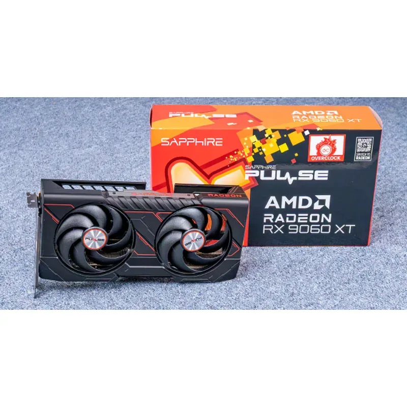 Sapphire Pulse Radeon RX 9060 XT Gaming OC 16GB Sapphire Pulse Radeon RX 9060 XT Gaming OC 16GB