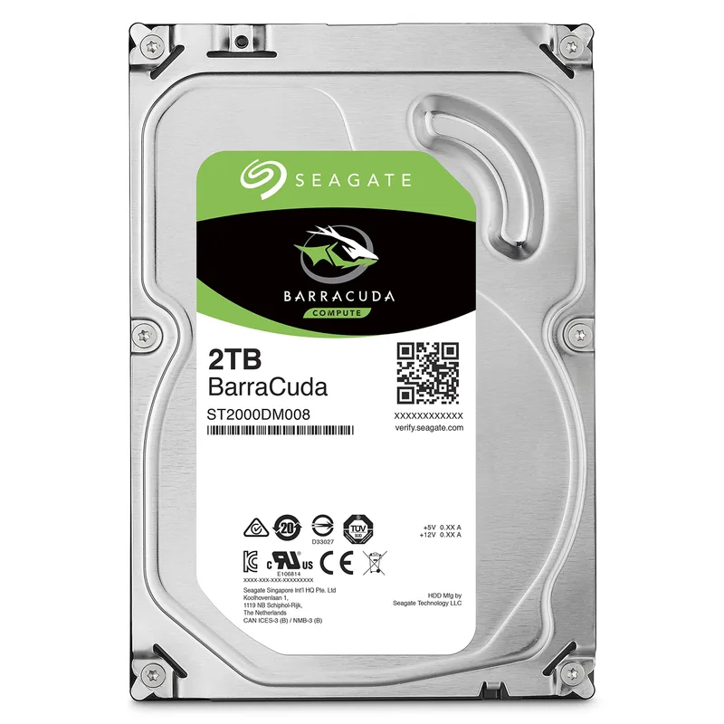 Seagate BarraCuda 2TB HDD