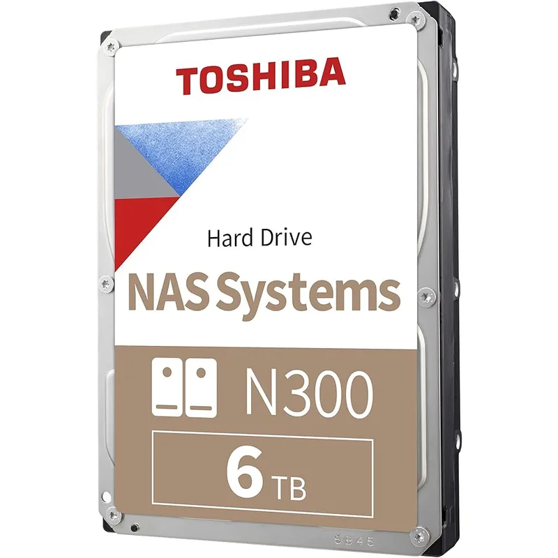 Toshiba N300 6TB NAS Internal Hard Drive