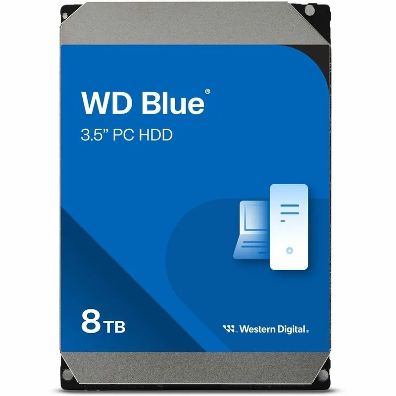 WD Blue 8TB Desktop Internal Hard Drive (WD80EAAZ) WD Blue 8TB Desktop Internal Hard Drive (WD80EAAZ)