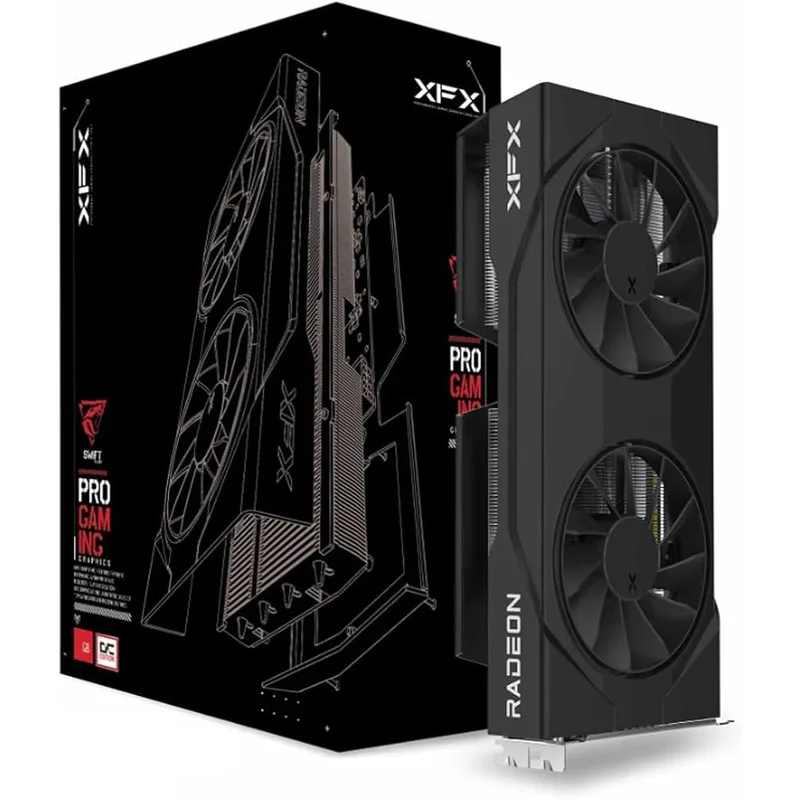 XFX Swift Radeon RX 9060 XT OC 16GB (Dual Fan) XFX Swift Radeon RX 9060 XT OC 16GB (Dual Fan)